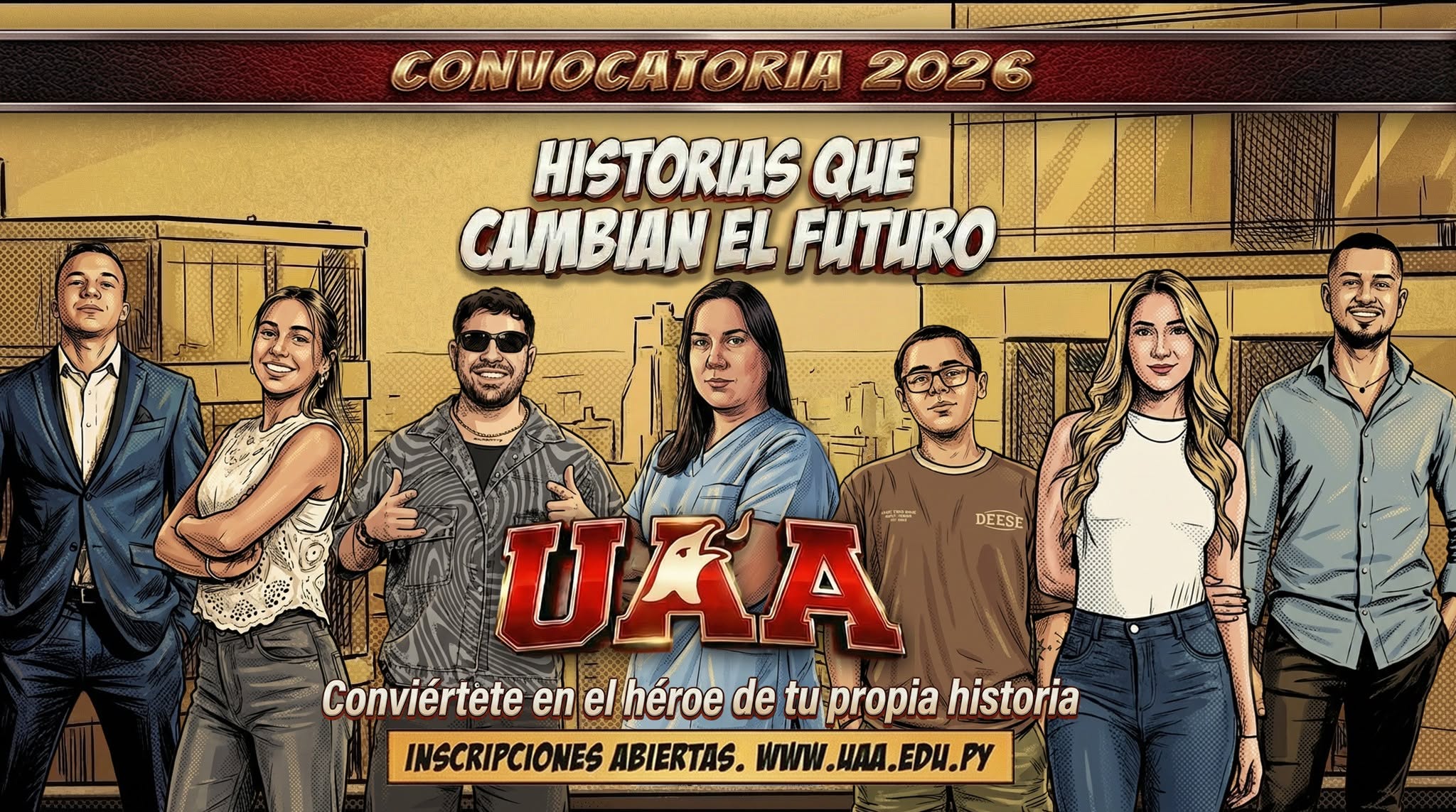 Convocatoria UAA — Historias que cambian el futuro. Inscripciones abiertas.