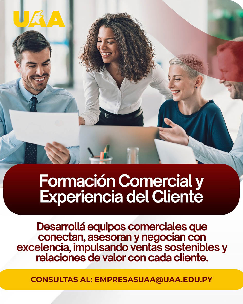 Formación Comercial y Experiencia del Cliente UAA