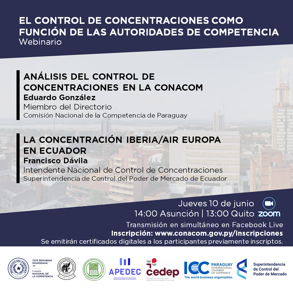 El control de concentraciones como función de las autoridades de competencia