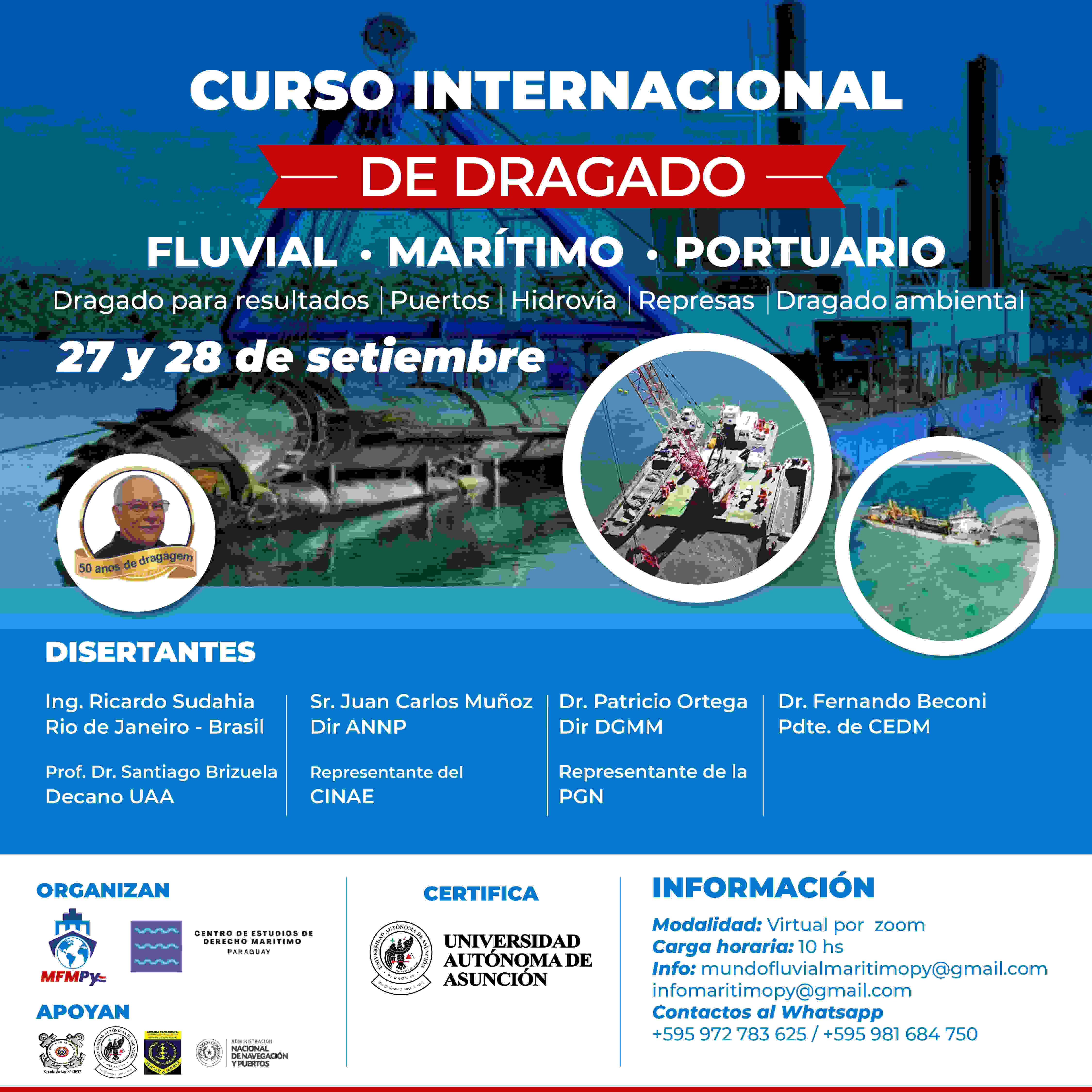 Curso Internacional de Dragado