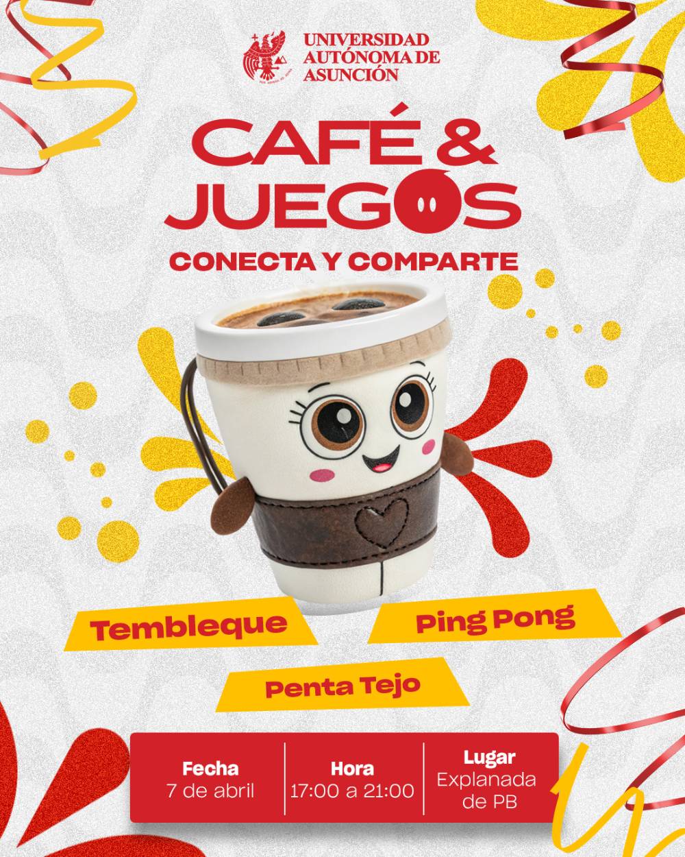 Caf&eacute; & Juegos UAA