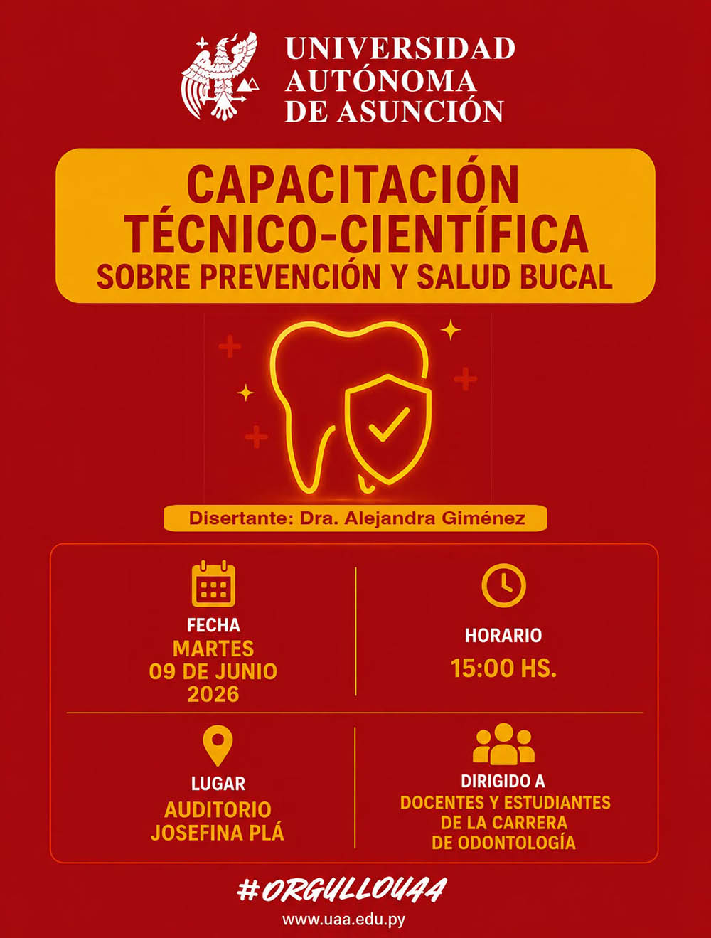 capacitaci&oacute;n dentista