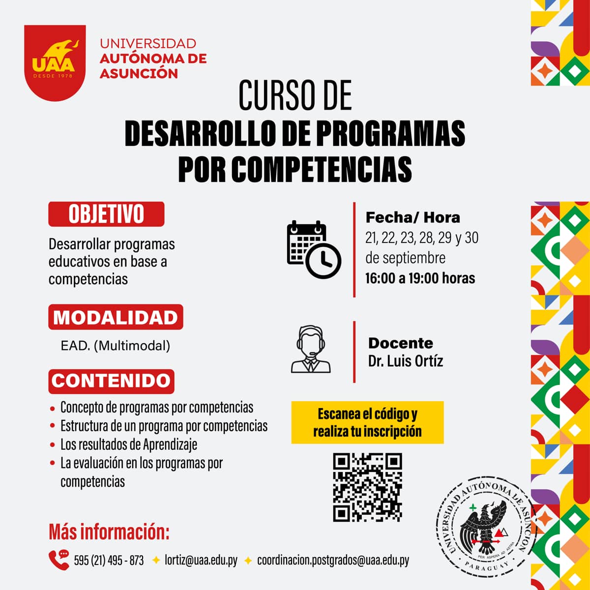 Desarrollo de programas por competencias