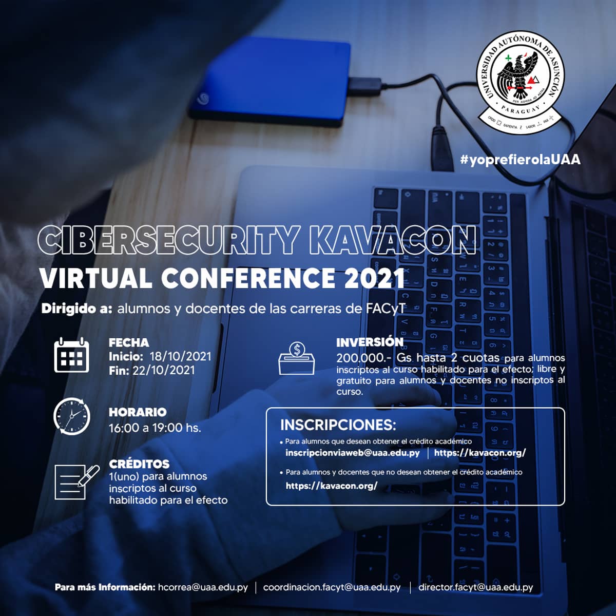Cibersecurity KavaCon - Virtual Conference 2021